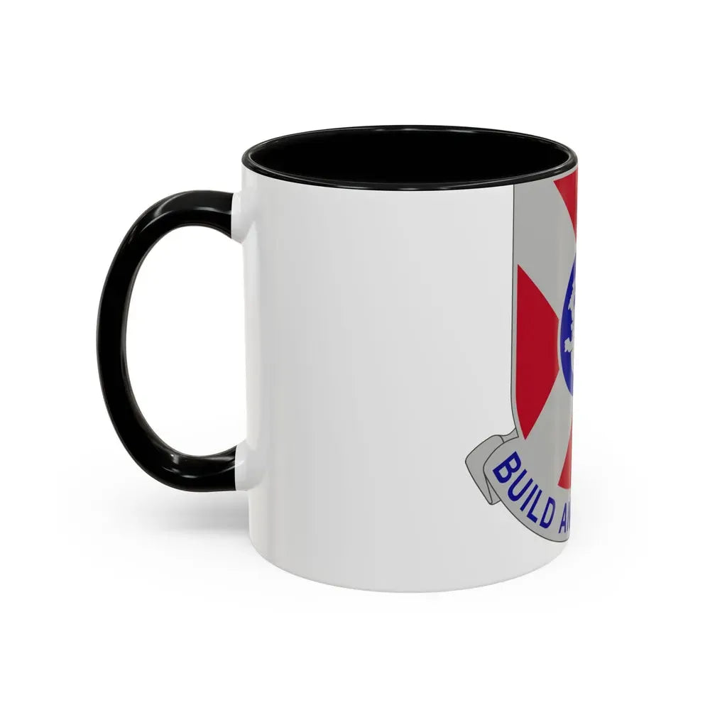 391 Engineer Battalion (U.S. Army) Accent Coffee Mug - Go Mug Yourself