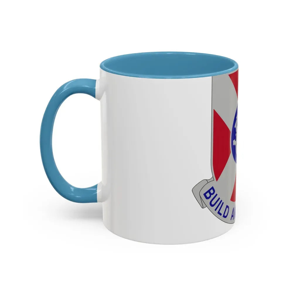 391 Engineer Battalion (U.S. Army) Accent Coffee Mug - Go Mug Yourself