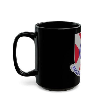 391 Engineer Battalion (U.S. Army) Black Coffee Mug - Go Mug Yourself