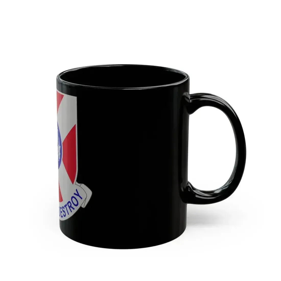391 Engineer Battalion (U.S. Army) Black Coffee Mug - Go Mug Yourself