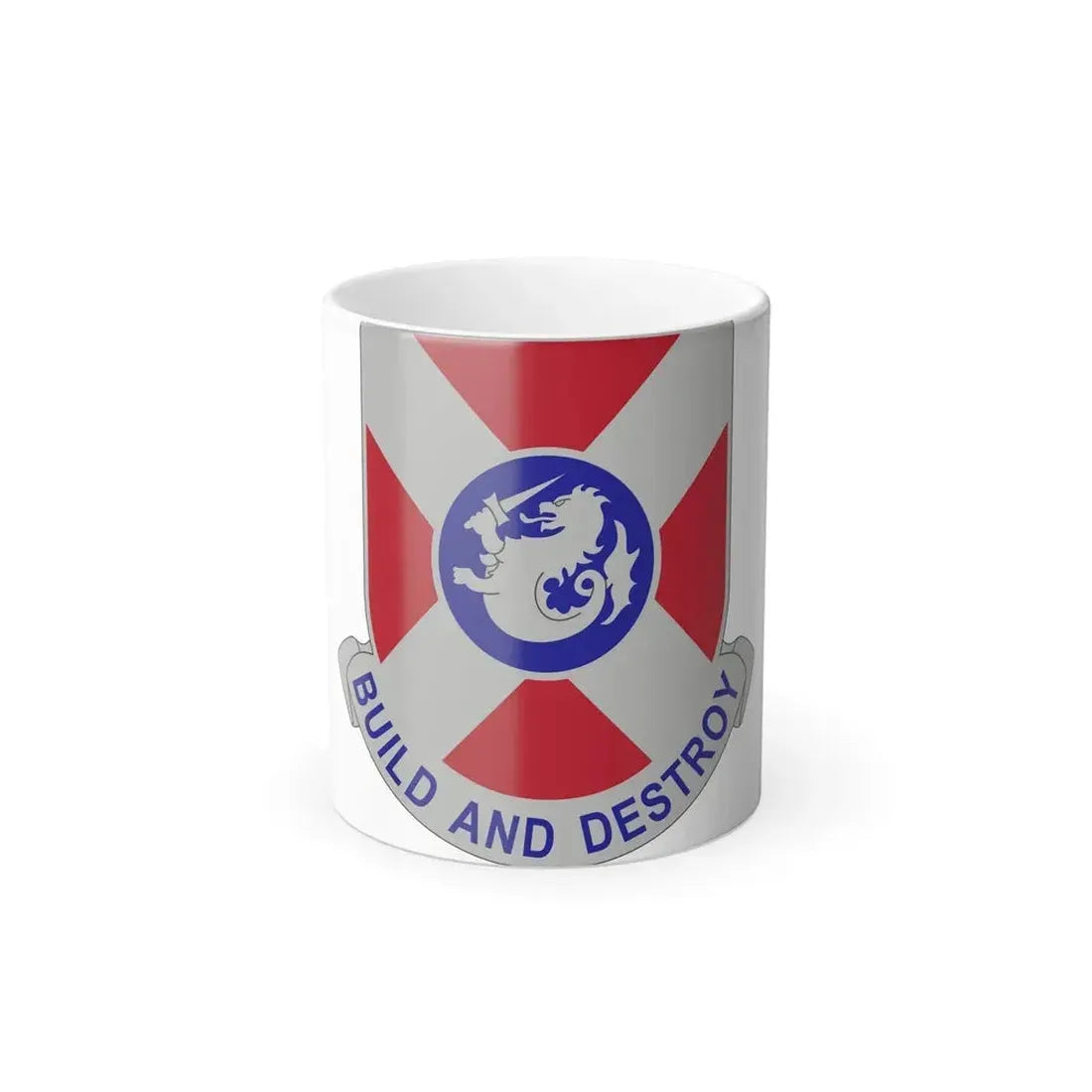 391 Engineer Battalion (U.S. Army) Color Changing Mug 11oz - Go Mug Yourself