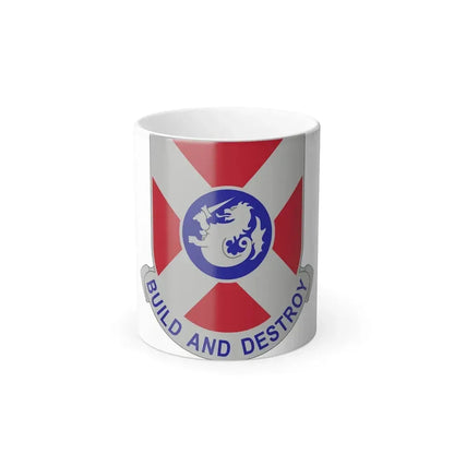 391 Engineer Battalion (U.S. Army) Color Changing Mug 11oz - Go Mug Yourself