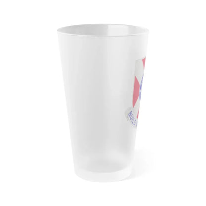 391 Engineer Battalion (U.S. Army) Frosted Pint Glass 16oz - Go Mug Yourself