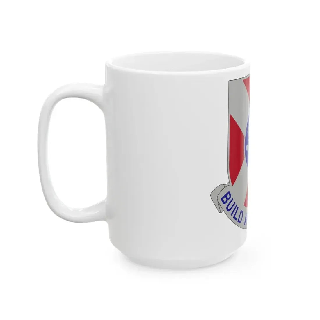 391 Engineer Battalion (U.S. Army) White Coffee Mug - Go Mug Yourself