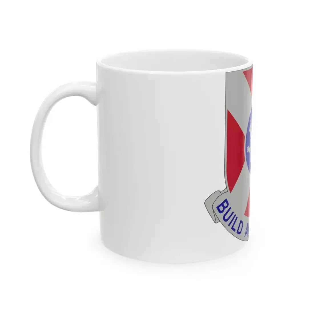 391 Engineer Battalion (U.S. Army) White Coffee Mug - Go Mug Yourself