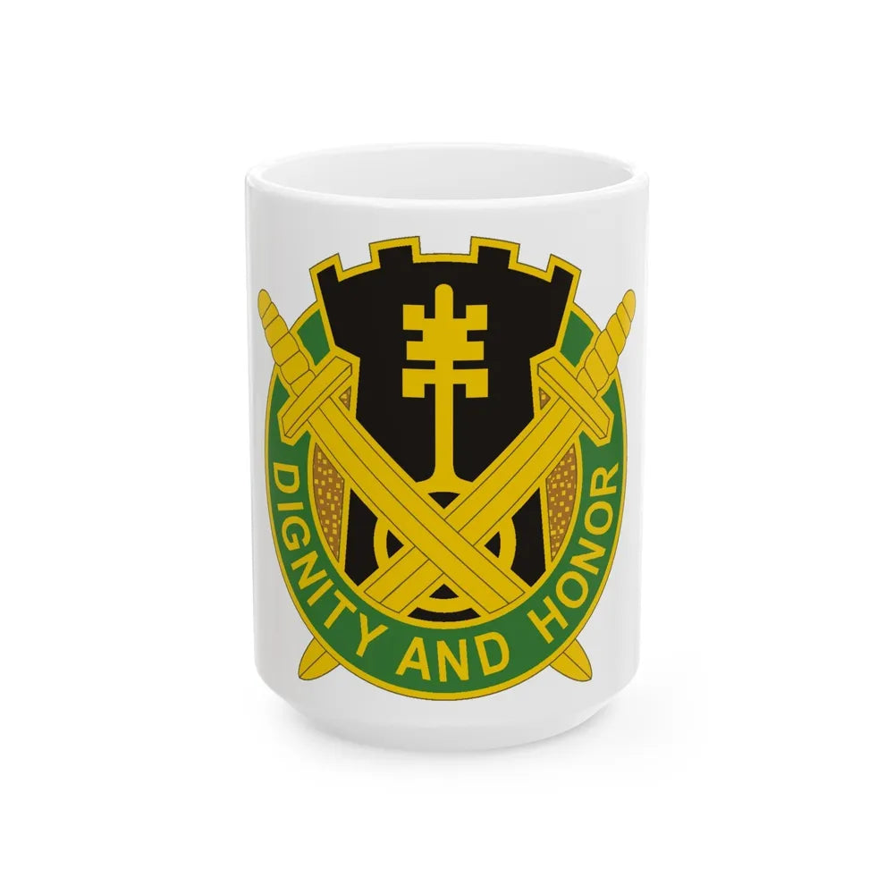 391 Military Police Battalion (U.S. Army) White Coffee Mug-15oz-Go Mug Yourself