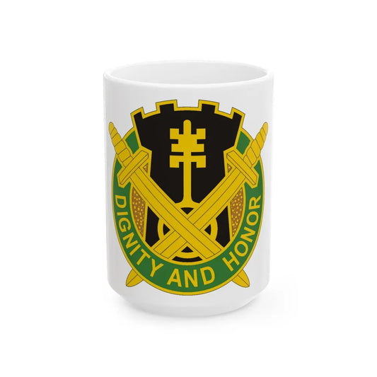 391 Military Police Battalion (U.S. Army) White Coffee Mug-15oz-Go Mug Yourself