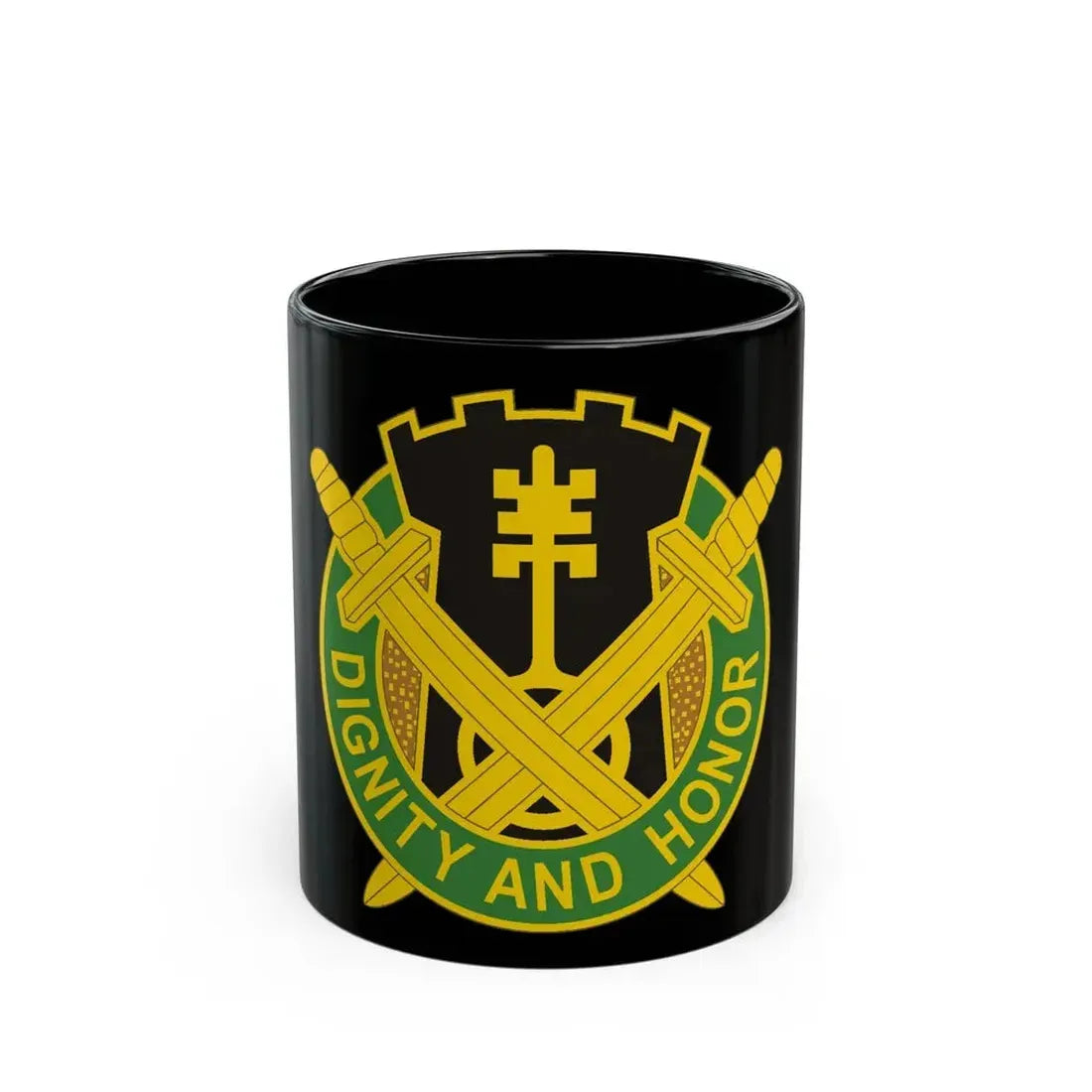 391 Military Police Battalion (U.S. Army) Black Coffee Mug 11oz - Go Mug Yourself