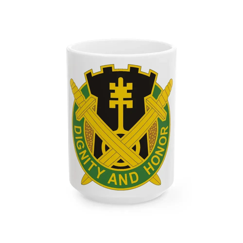 391 Military Police Battalion (U.S. Army) White Coffee Mug 15oz - Go Mug Yourself