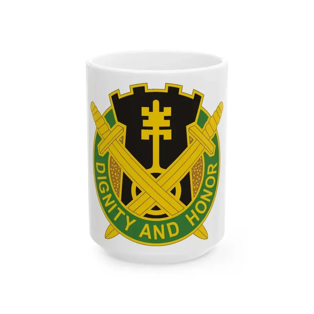 391 Military Police Battalion (U.S. Army) White Coffee Mug 15oz - Go Mug Yourself
