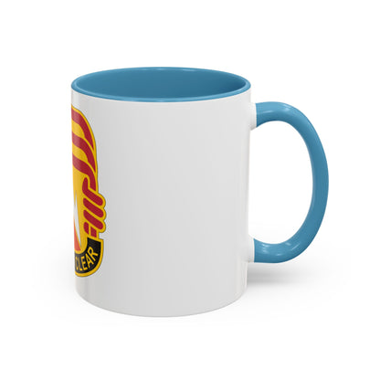 12 Signal Group (U.S. Army) Accent Coffee Mug