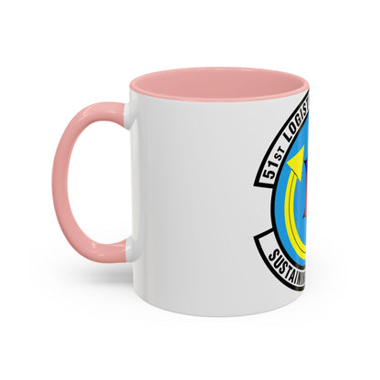 51st Logistics Support Squadron (U.S. Air Force) Accent Coffee Mug