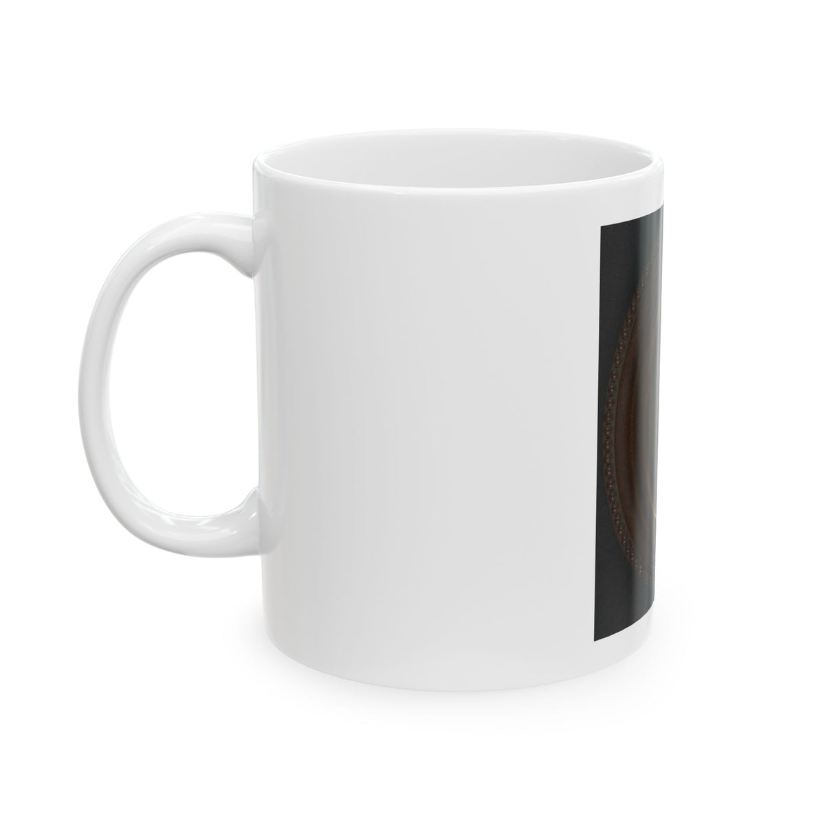 Unidentified Soldier In Union Uniform And Kepi (U.S. Civil War) White Coffee Mug