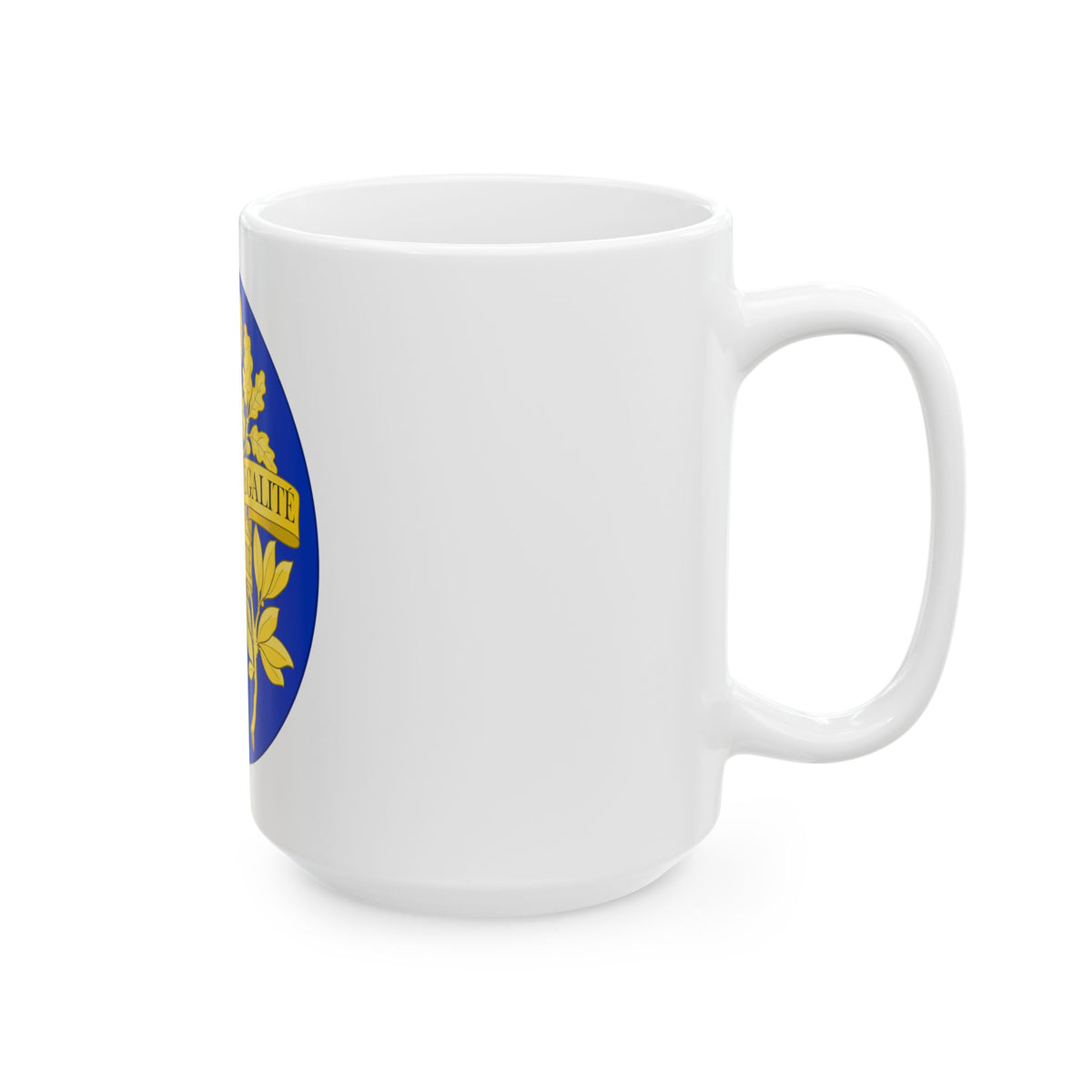Arms of the French Republic - White Coffee Mug