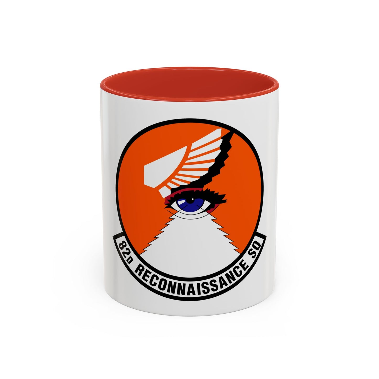 82 Reconnaissance Squadron ACC (U.S. Air Force) Accent Coffee Mug