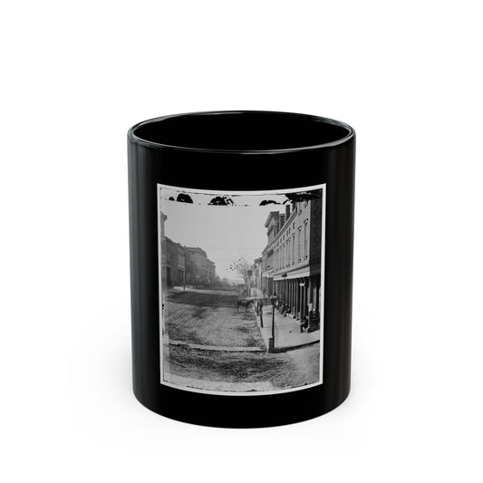 Atlanta, Georgia. Street View (U.S. Civil War) Black Coffee Mug