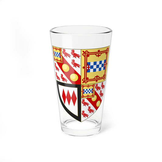 Earl of Wharncliffe COA (England) (Coat of Arms) Pint Glass 16oz