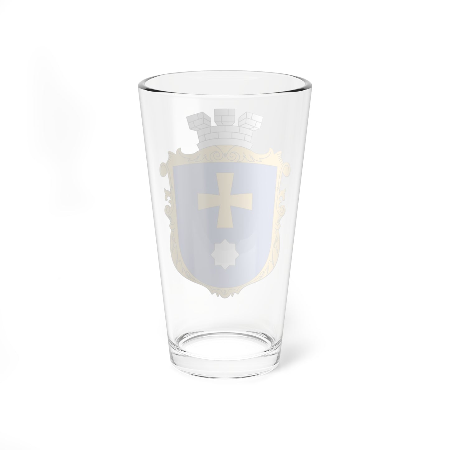 UKR COA of Myrhorod (Ukraine) (Coat of Arms) Pint Glass 16oz