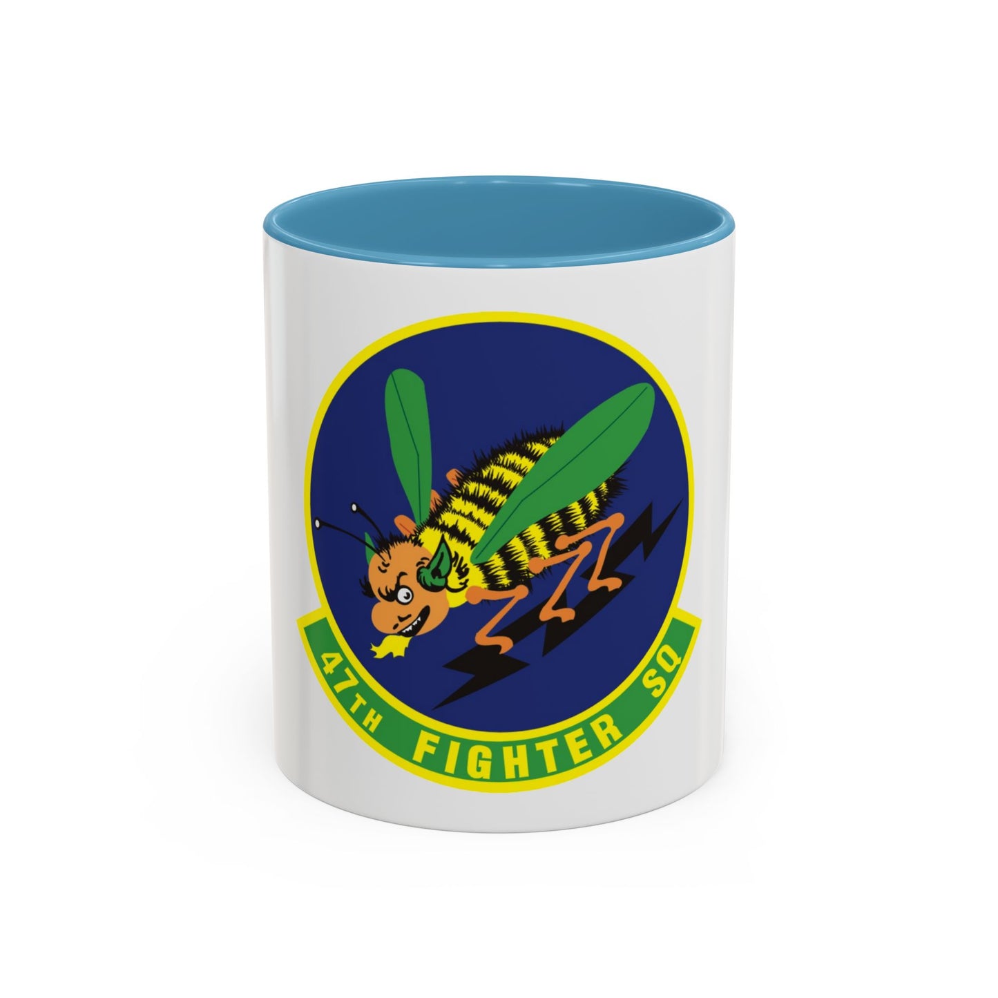 47th Fighter Squadron (U.S. Air Force) Accent Coffee Mug
