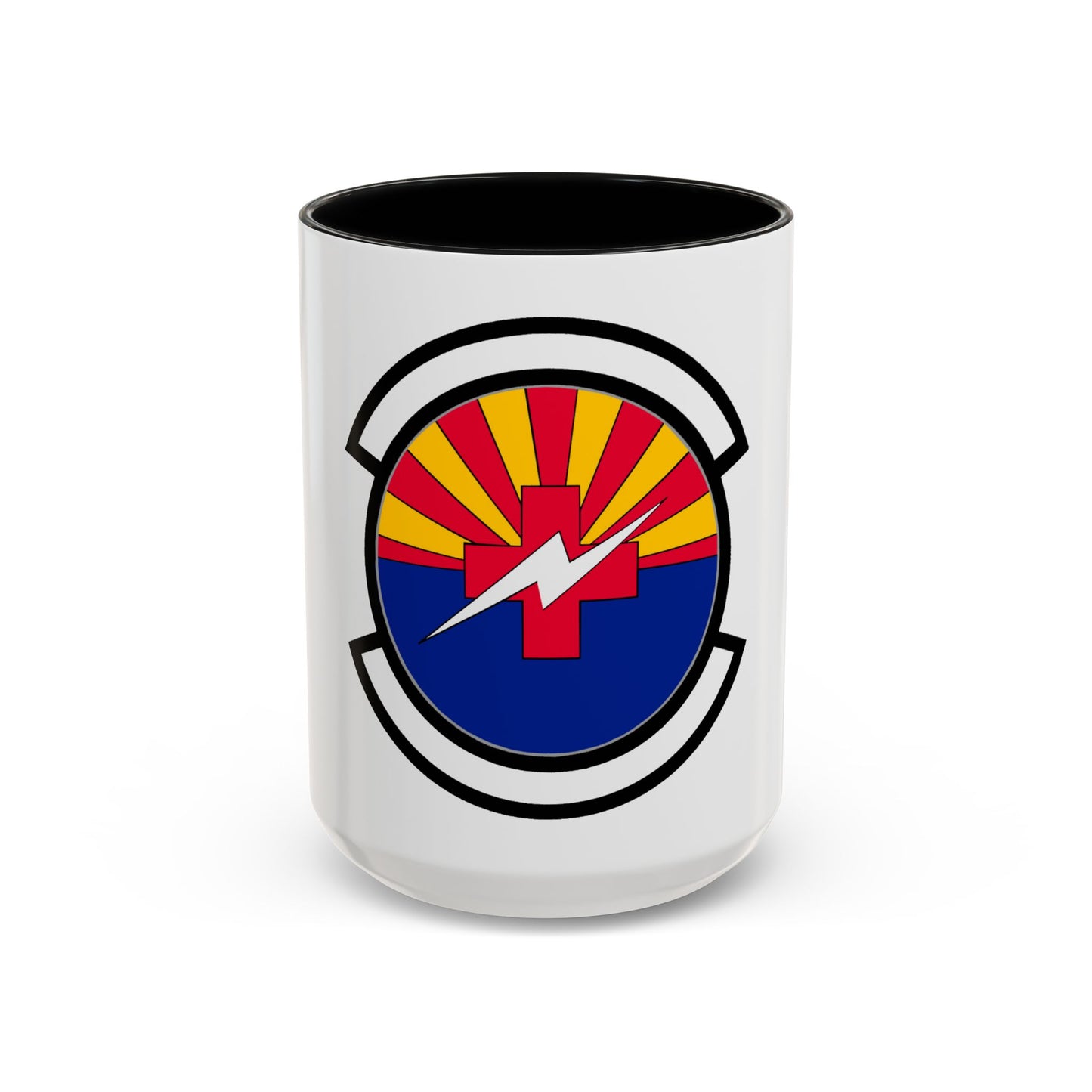 355 Healthcare Operations Squadron ACC (U.S. Air Force) Accent Coffee Mug