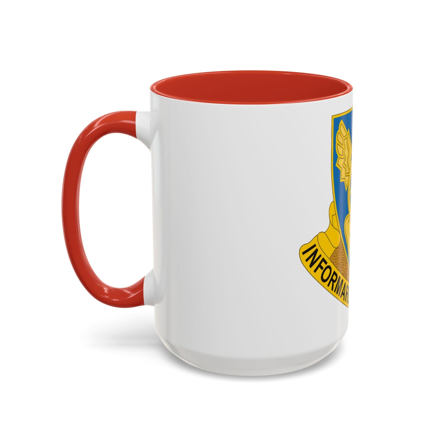 1st Military Intelligence Battalion (U.S. Army) Accent Coffee Mug