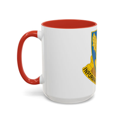 1st Military Intelligence Battalion (U.S. Army) Accent Coffee Mug