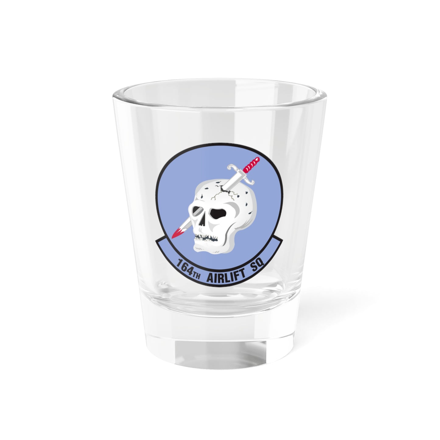 164 Airlift Squadron (U.S. Air Force) Shot Glass 1.5oz