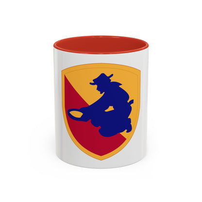 49TH INFANTRY DIVISION (U.S. Army) Accent Coffee Mug