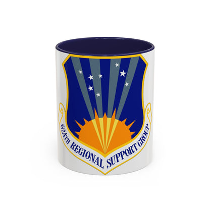 624th Regional Support Group (U.S. Air Force) Accent Coffee Mug