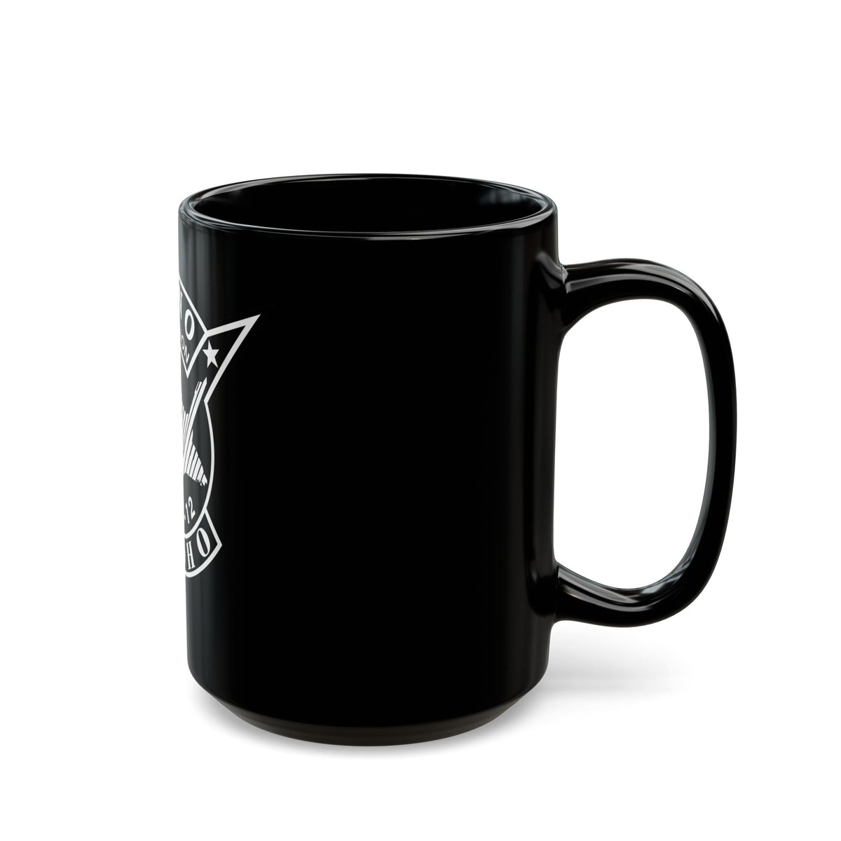 Soyuz TM-12 (Soyuz Programme) Black Coffee Mug