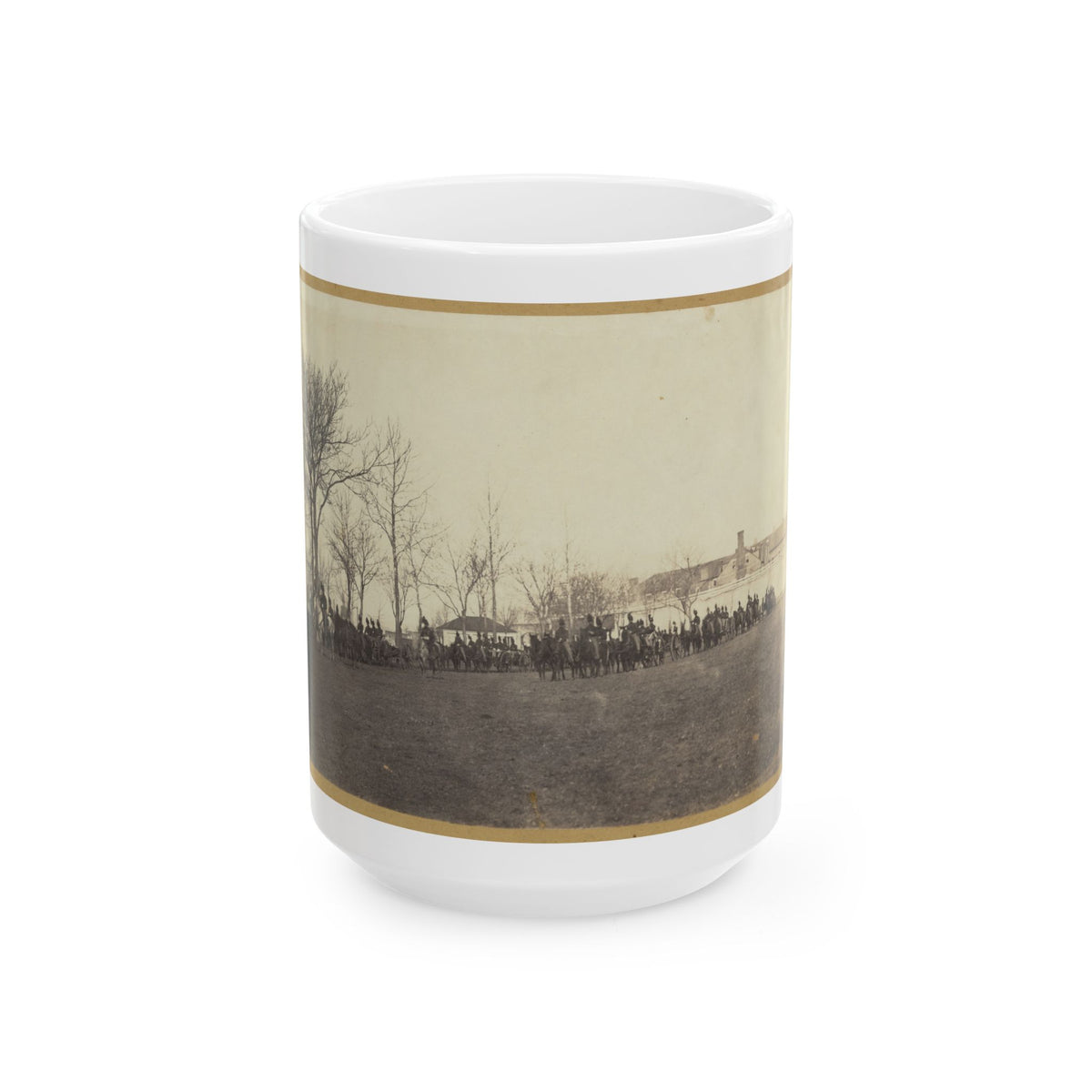 Arsenal & 2. Regt. Regulars (U.S. Civil War) White Coffee Mug