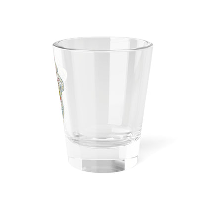 Grandes Armes de la Ville de Dunkerque 1917 (France) (Coat of Arms) Shot Glass 1.5oz