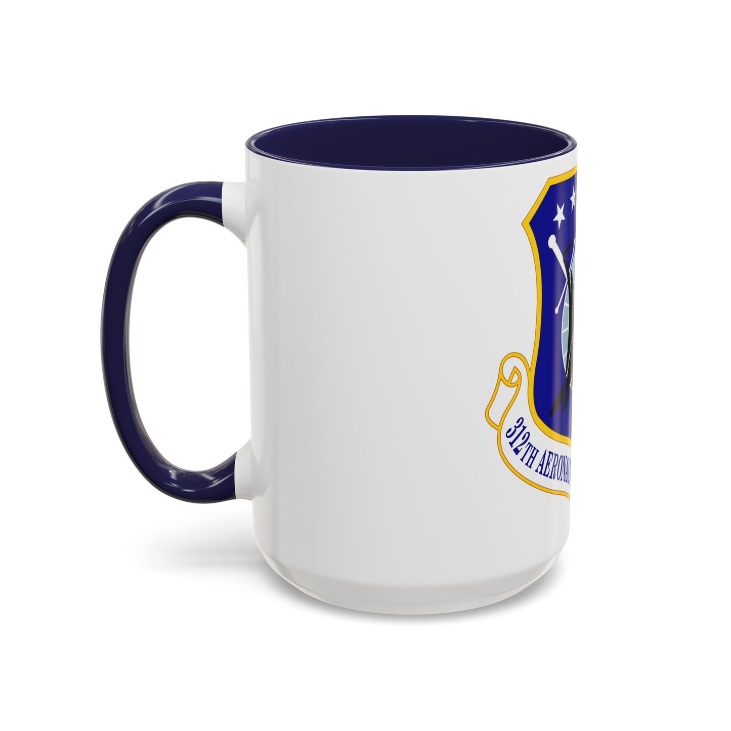 312th Aeronautical Systems Wing (U.S. Air Force) Accent Coffee Mug