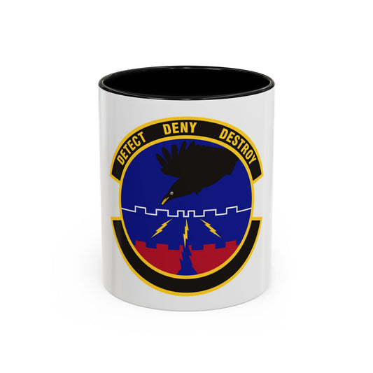 579 Software Engineering Squadron AFMC (U.S. Air Force) Accent Coffee Mug