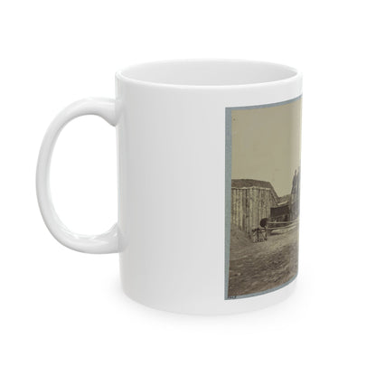 Battery Rodgers, Potomac River, Near Alexandria 001 (U.S. Civil War) White Coffee Mug