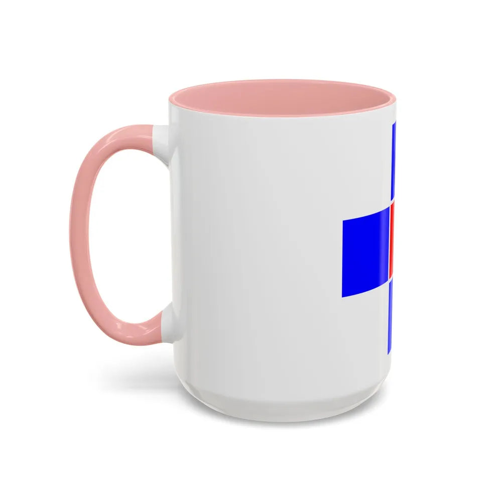 Flag of Attard Malta - Accent Coffee Mug-Go Mug Yourself