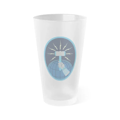 392 Combat Training Squadron (U.S. Space Force) Frosted Pint Glass 16oz Default Title - Go Mug Yourself