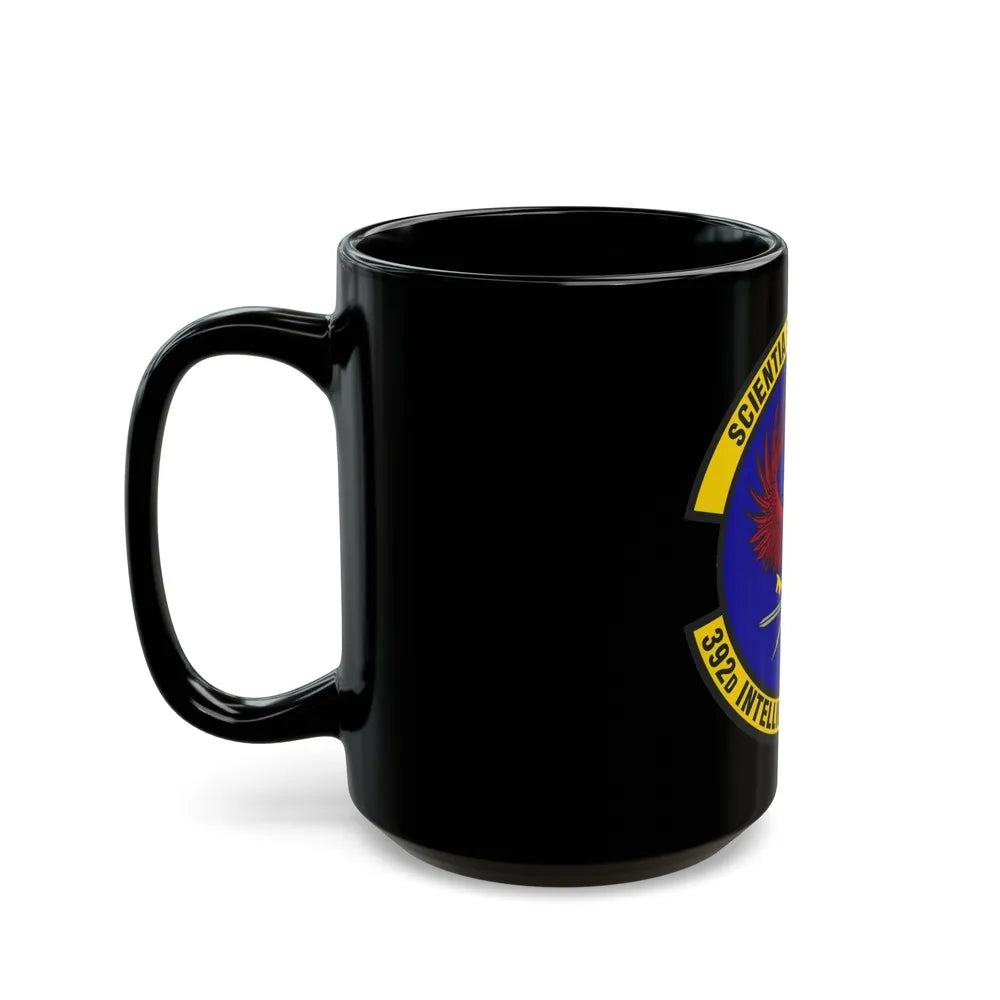 392 Intelligence Squadron ACC (U.S. Air Force) Black Coffee Mug-Go Mug Yourself