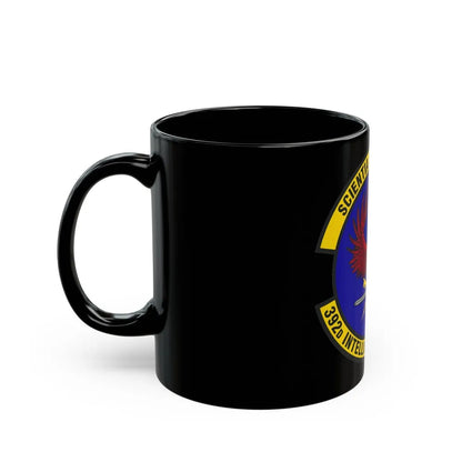 392 Intelligence Squadron ACC (U.S. Air Force) Black Coffee Mug-Go Mug Yourself