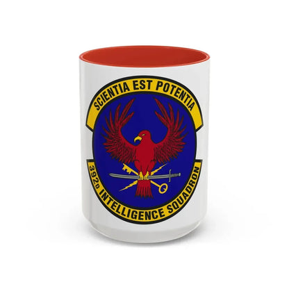392 Intelligence Squadron ACC (U.S. Air Force) Accent Coffee Mug 15oz Red - Go Mug Yourself
