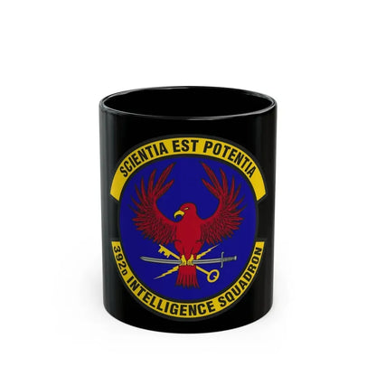 392 Intelligence Squadron ACC (U.S. Air Force) Black Coffee Mug 11oz - Go Mug Yourself