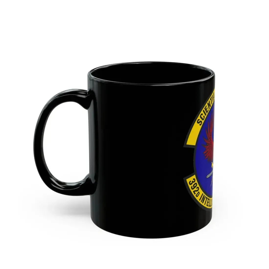 392 Intelligence Squadron ACC (U.S. Air Force) Black Coffee Mug - Go Mug Yourself