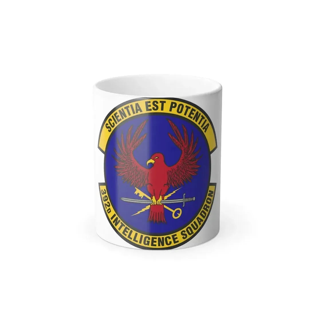 392 Intelligence Squadron ACC (U.S. Air Force) Color Changing Coffee Mug 11oz - Go Mug Yourself