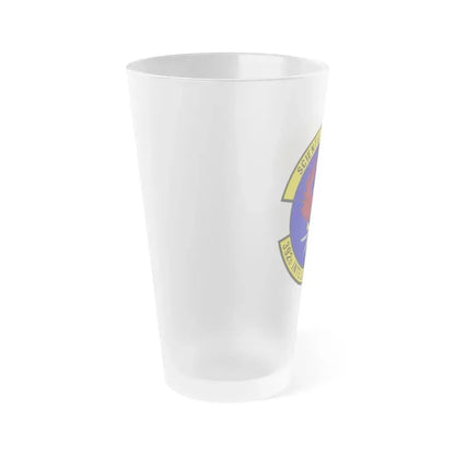 392 Intelligence Squadron ACC (U.S. Air Force) Frosted Pint Glass 16oz - Go Mug Yourself