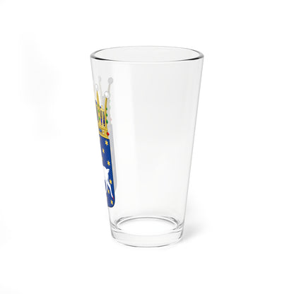 Västerbottens vapen crowned (Sweden) (Coat of Arms) Pint Glass 16oz