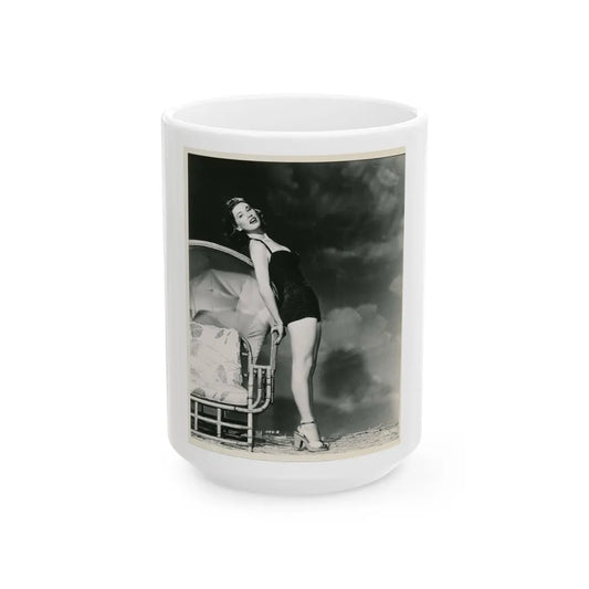 Peggy Dow #081 (Vintage Female Icon) White Coffee Mug-15oz-Go Mug Yourself