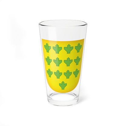 Taheva valla vapp (Estonia) (Coat of Arms) Pint Glass 16oz