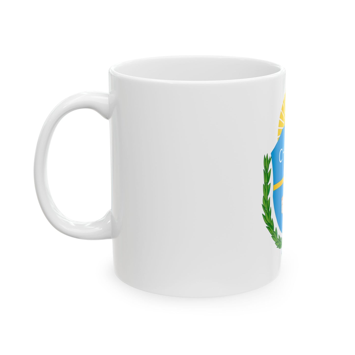 Coat of Arms Chubut Argentina - White Coffee Mug