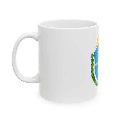 Coat of Arms Chubut Argentina - White Coffee Mug