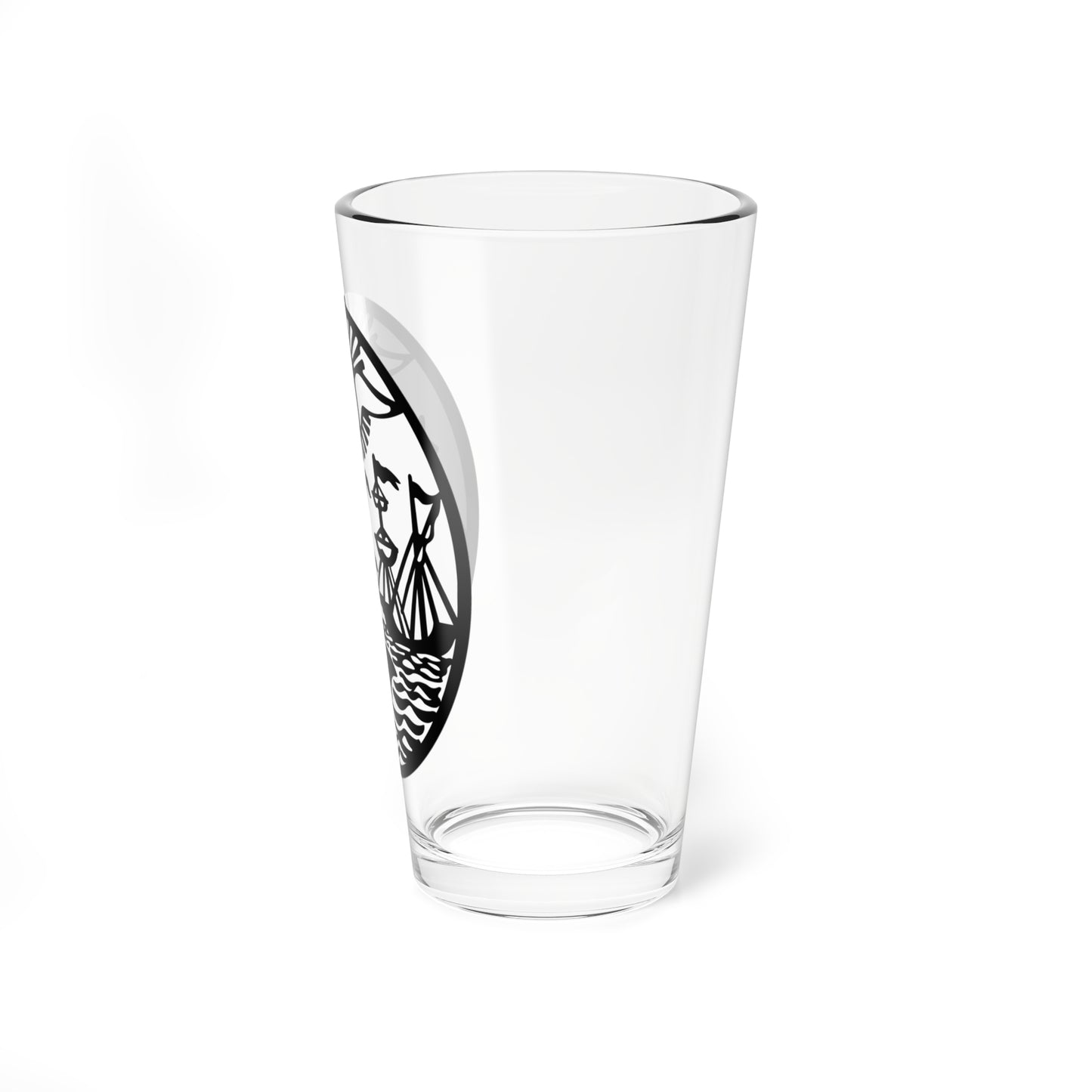 Seal of the Buenos Aires City 2003 - 2006 (Argentina) (Coat of Arms) Pint Glass 16oz